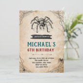 Invitation à la fête des araignées (Debout devant)