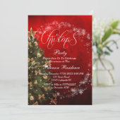 Invitation à la fête des arbres de Noël (Debout devant)