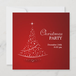 Invitation à la fête des arbres de Noël