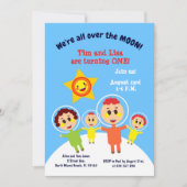 Invitation à la fête des astronautes de premier an (Devant)