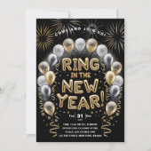 Invitation à la fête des ballons dorés pour le Nou (Devant)