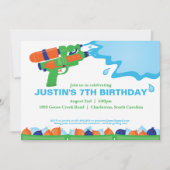 Invitation à la fête des canons à eau (Devant)