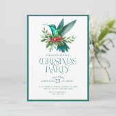 Invitation à la fête des colibris de Noël (Debout devant)