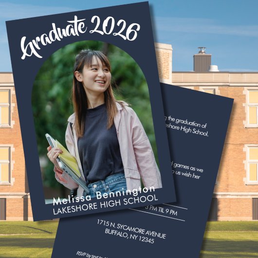 Invitation à la fête des diplômés 2026
