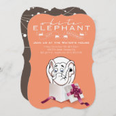 Invitation à la fête des éléphants blancs| Couleur (Devant / Derrière)