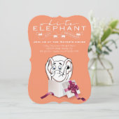 Invitation à la fête des éléphants blancs| Couleur (Debout devant)