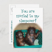 Invitation à la fête des enfants (Devant / Derrière)