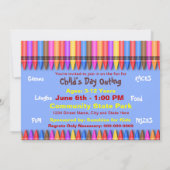 INVITATION À LA FÊTE DES ENFANTS - BUT MULTI/CRAYO (Dos)