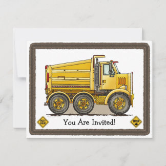 Invitation à la fête des enfants du camion-citerne
