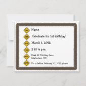 Invitation à la Fête des Enfants du Camion-Fourche (Dos)