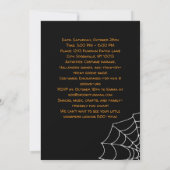 Invitation à la fête des enfants fantômes d'Hallow (Dos)