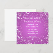 Invitation à la fête des étoiles pourpres (Devant / Derrière)