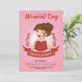 Invitation à la Fête des femmes (Debout devant)