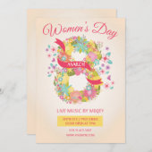 Invitation à la Fête des femmes (Devant / Derrière)