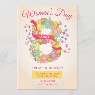 Invitation à la Fête des femmes