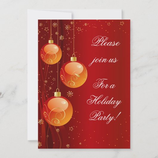 Invitation à la fête des fêtes (Devant)