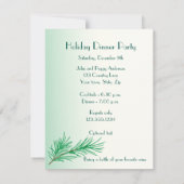 Invitation à la fête des fêtes (Dos)