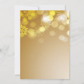 Invitation à la fête des fêtes de Bokeh (Dos)