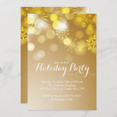 Invitation à la fête des fêtes de Bokeh (Devant / Derrière)