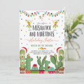 Invitation à la fête des fêtes de Mistletoe et de  (Debout devant)