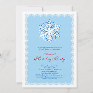 Invitation à la Fête des Fêtes de Snowflake