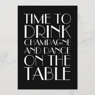 Invitation à la fête des fêtes des années 1920