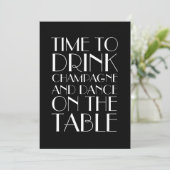 Invitation à la fête des fêtes des années 1920 (Debout devant)