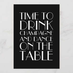 Invitation à la fête des fêtes des années 1920