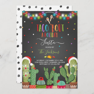 Invitation à la fête des fêtes Taco 'Bout A Party