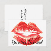 Invitation à la fête des filles (Devant / Derrière)