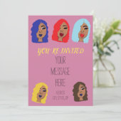 Invitation à la Fête des Filles de Glam (Debout devant)