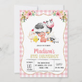 Invitation à la fête des filles de la ferme (Devant)