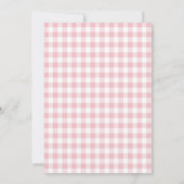 Invitation à la fête des filles de la ferme (Dos)