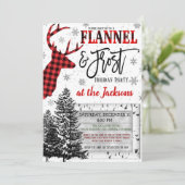 Invitation à la Fête des flanelles et du givre (Debout devant)