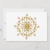 Invitation à la fête des fleurs d'or (Dos)