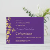 Invitation à la fête des fleurs d'or (Debout devant)