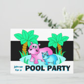 Invitation à la fête des hippopotames (Debout devant)