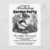 Invitation à la fête des jardiniers de la Fête des (Devant)