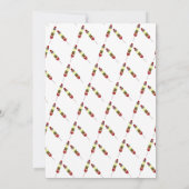 Invitation à la fête des Kabobs BBQ Flammes (Dos)