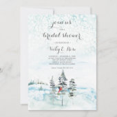 Invitation à la Fête des mariées À feuillage persi (Devant)