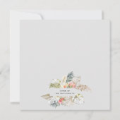 Invitation à la Fête des mariées de Mariage tropic (Dos)