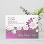 Invitation à la fête des mères (Debout devant)