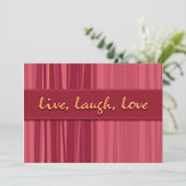 Invitation à la fête des mères roses de Rire en di (Debout devant)