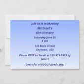 Invitation à la Fête des Moutons – Oh Mouton C'est (Dos)