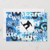 Invitation à la fête des neiges (Dos)