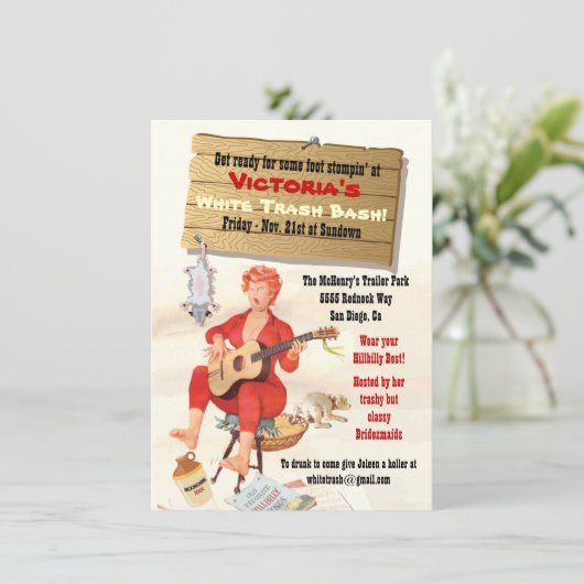 Invitation à la Fête des Pauvres Blancs (Debout devant)