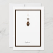 Invitation à la Fête des pères de Love You Dad (Dos)