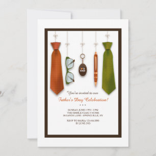 Invitation à la Fête des pères de Love You Dad