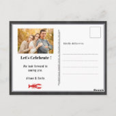 Invitation à la Fête des pères de tableau de bord  (Dos)