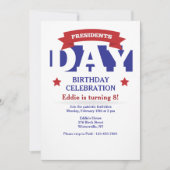 Invitation à la fête des Présidents (Devant)